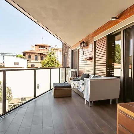 公寓 Guesthost - Modern With Large Terrace *